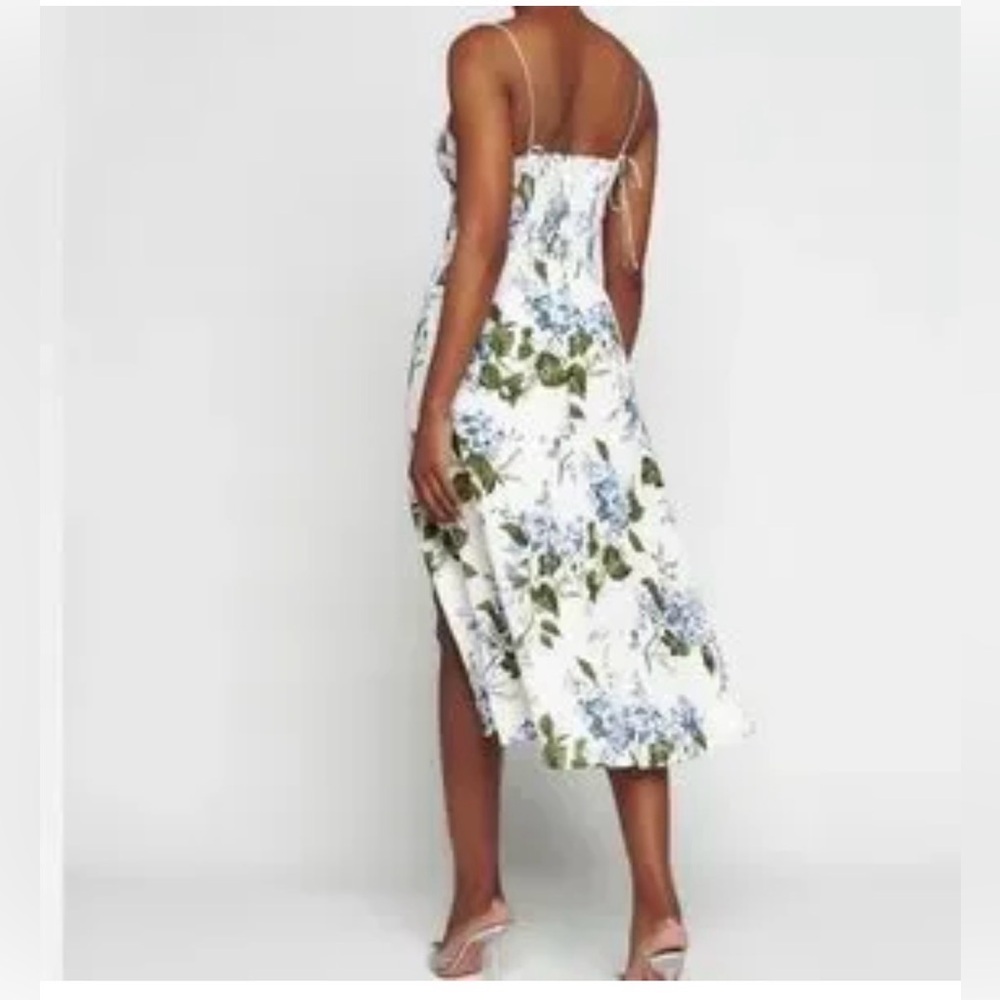 Reformation Juliette Dress in Riviera 6 - Picture 4 of 12
